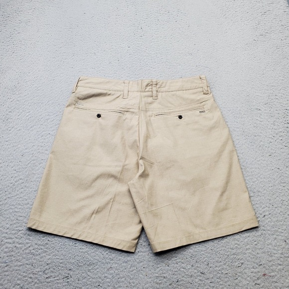 Hurley Golf Khaki Shorts Men 30 Tan 2-Way Stretch H2O-Dri Breathe 19" MWS0006500 - Picture 2 of 10